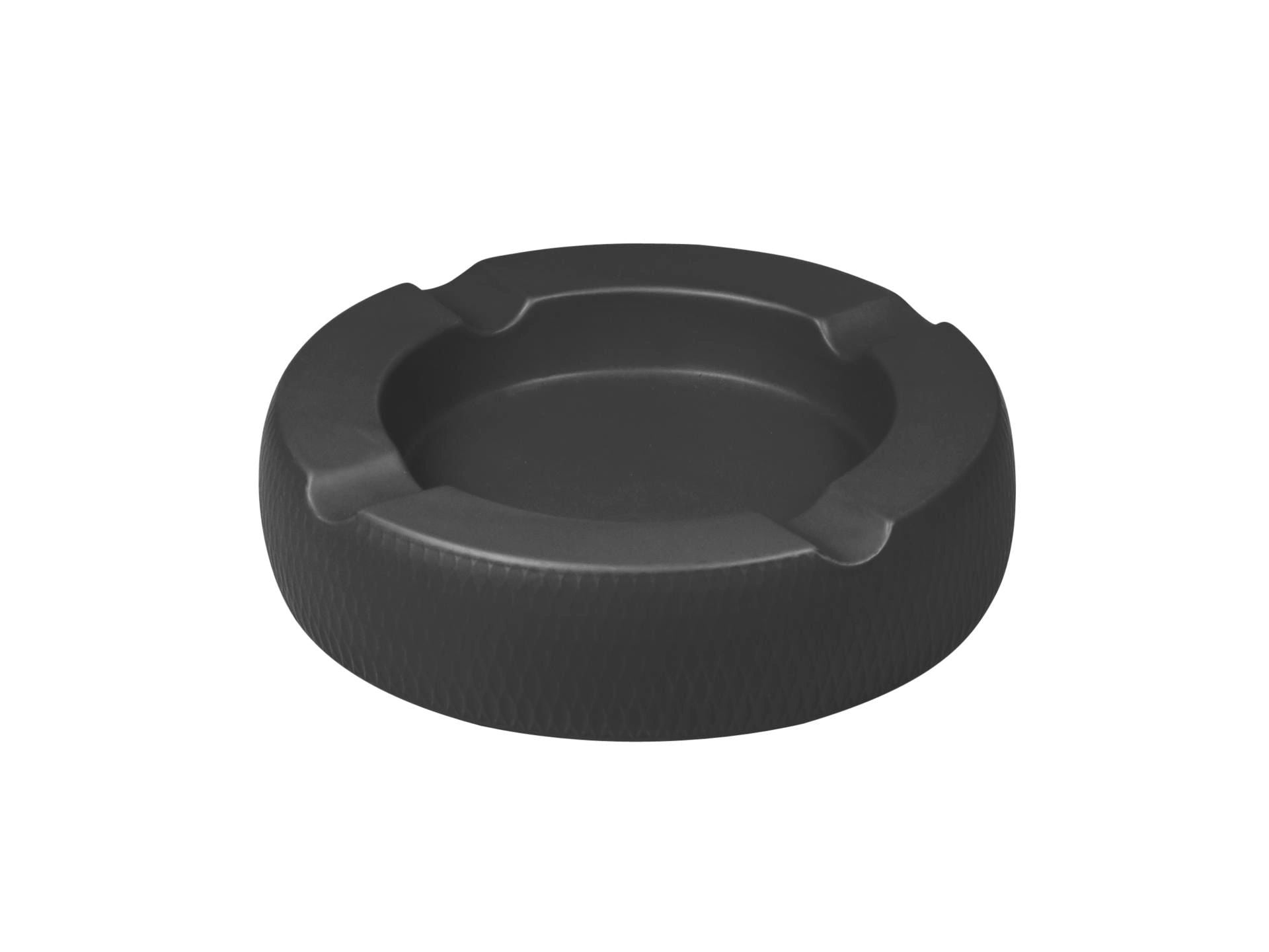 Passatore Ceramic Cigar Ashtray - Black